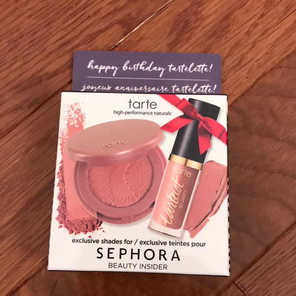 Tarte birthday present!